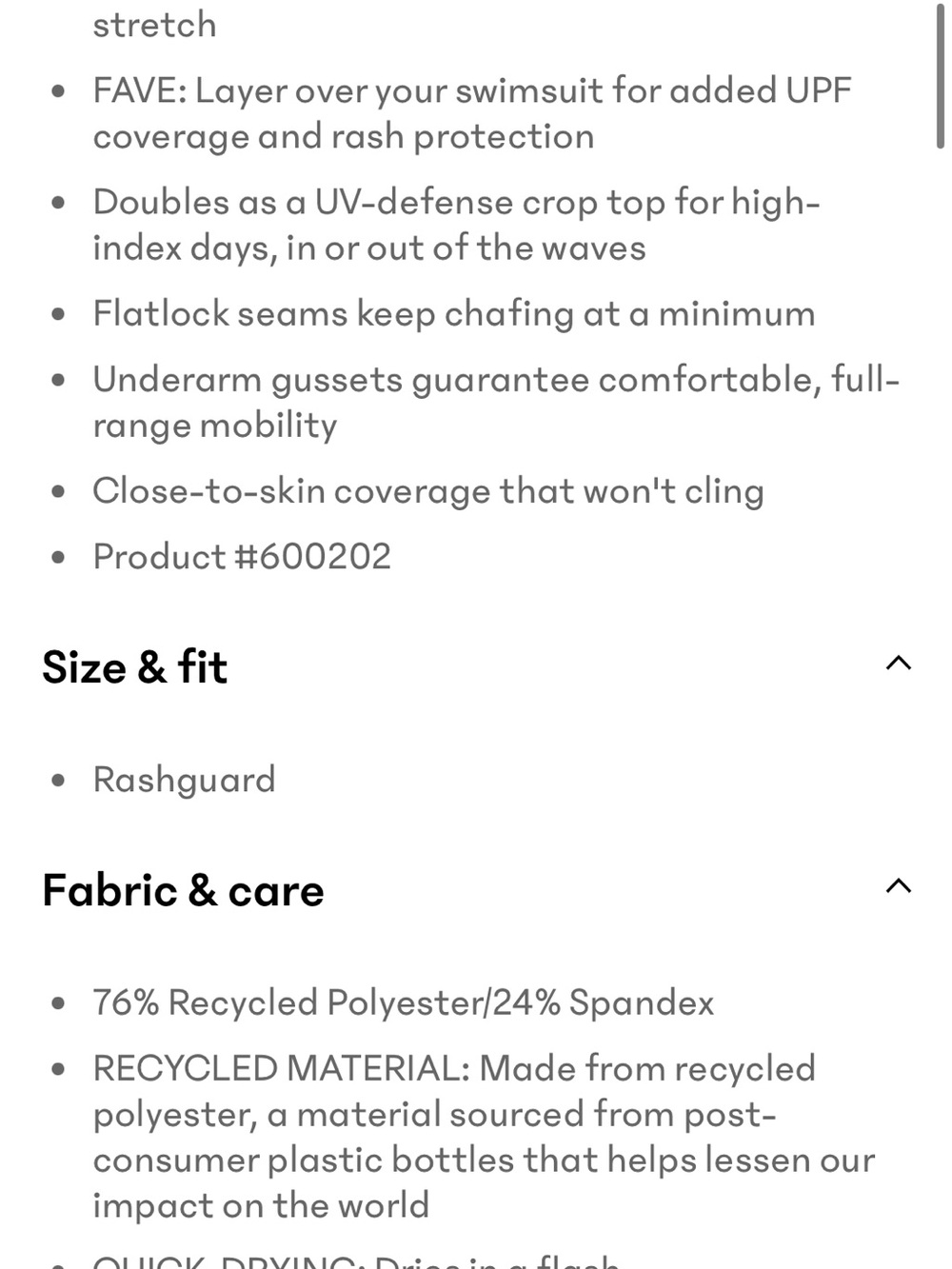 Athleta Rashguard - Picture 3 of 5
